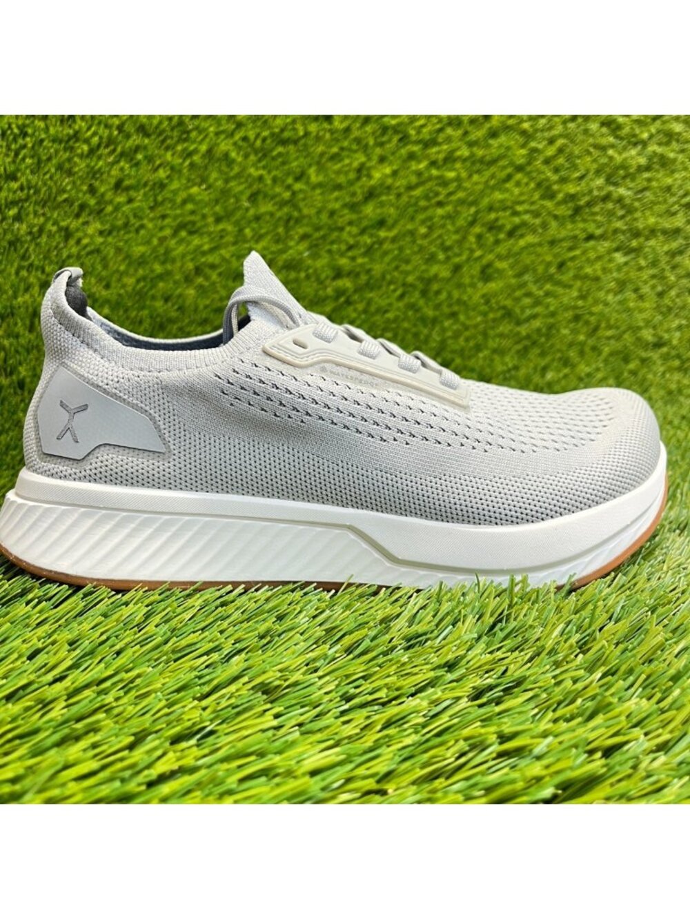 Flux Footwear Adapt Waterproof Runner Gray Womens Size 6.5 Athletic Knit Shoes